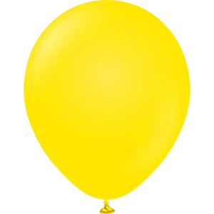 Ballon gelb 28cm / Latex / 02