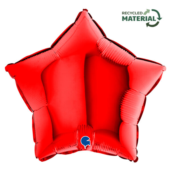 45cm Stern metallic rot