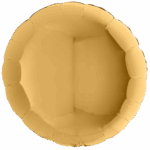 Rund Gold Metallic