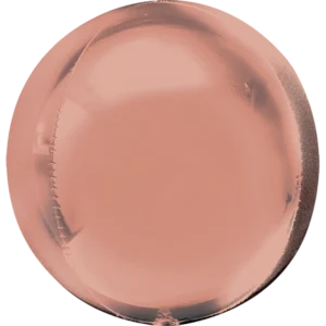 Kugelballon Roségold Metallic 40cm