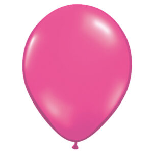 Ballon fuchsia 42cm / Latex / 07