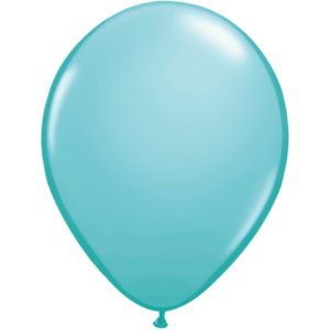 Ballon aquamarin 42 cm / Latex / 50