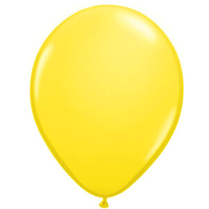 Ballon gelb 42cm / Latex / 02