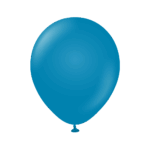 3 Miniballons Jeans Blau
