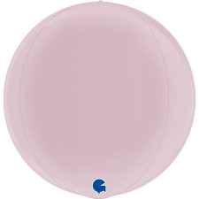 Kugelballons satin puderrosa