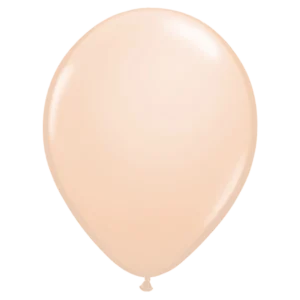 Peach pastell Ballon, Latex 28cm / P60