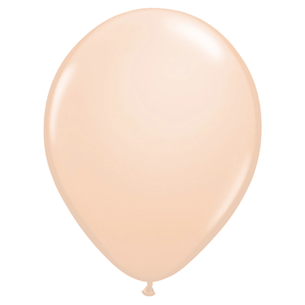 Peach pastell Ballon, Latex 28cm / P60