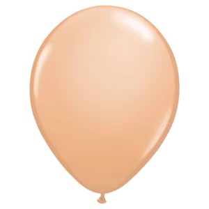 Pfirsich Ballon, Latex 28cm / 60