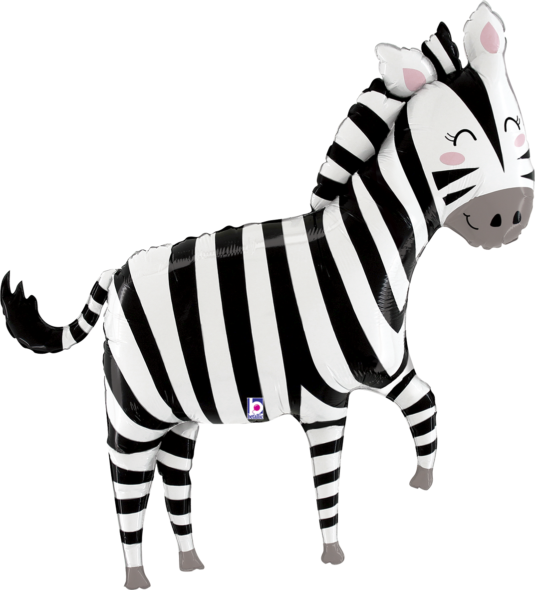 Zebra / Folienballon / B 90cm