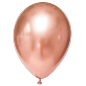 Ballon Roségold Chrome 42cm / Latex / 71