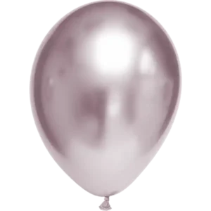 Ballon flieder chrome 28cm / Latex / 95