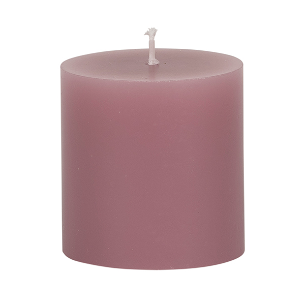 Kerze, FARBE WÄHLBAR, 9 cm x 10 cm, Oberfläche GLATT, Weizenkorn, handgefertigt und durchgefärbt – Bild 41