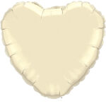 Herz Elfenbein Metallic