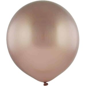 Latexballon 42 cm Chrome Rosegold – edle Partydeko