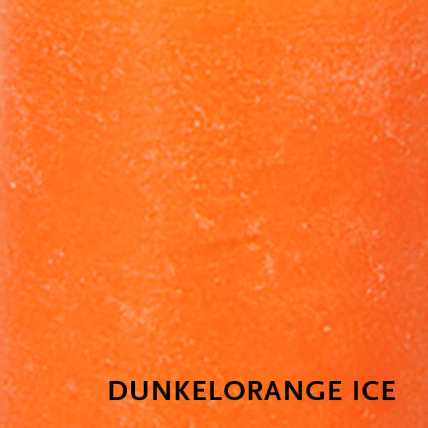 Kerze, FARBE WÄHLBAR, 9 cm x 14 cm, Oberfläche ICE, Weizenkorn, handgefertigt und durchgefärbt – Bild 4