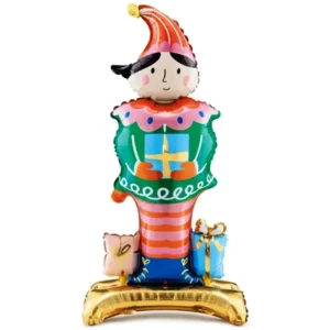 Elf, Folienballon 32 cm x 75 cm, selbststehend