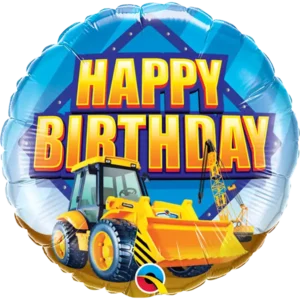 Happy Birthday Bagger - Folienballon