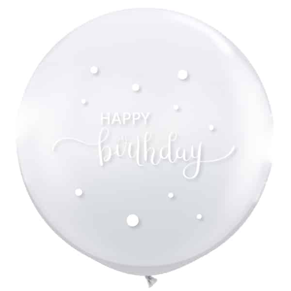 Himmelsherzen / Befüllter Latex - Ballon / circa 90cm – Bild 12