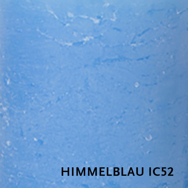 Kerze, FARBE WÄHLBAR, 9 cm x 14 cm, Oberfläche ICE, Weizenkorn, handgefertigt und durchgefärbt – Bild 21