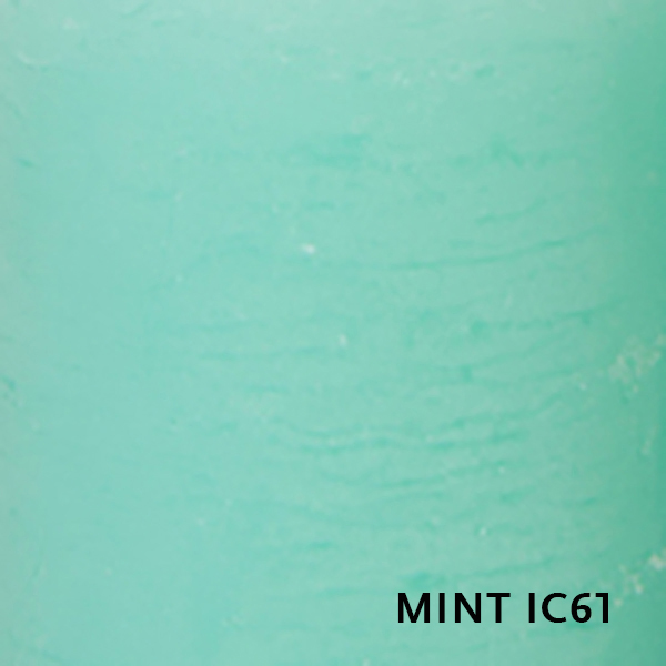 Kerze, FARBE WÄHLBAR, 9 cm x 14 cm, Oberfläche ICE, Weizenkorn, handgefertigt und durchgefärbt – Bild 23