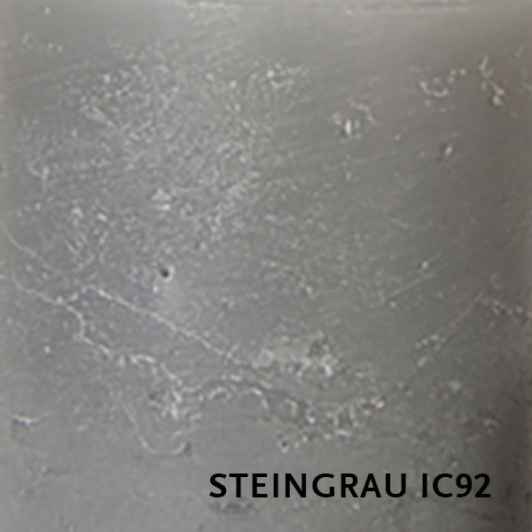 Kerze, FARBE WÄHLBAR, 9 cm x 14 cm, Oberfläche ICE, Weizenkorn, handgefertigt und durchgefärbt – Bild 30