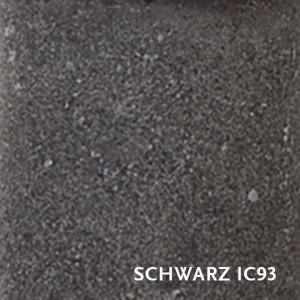 Kerze, FARBE WÄHLBAR, 9 cm x 14 cm, Oberfläche ICE, Weizenkorn, handgefertigt und durchgefärbt – Bild 31