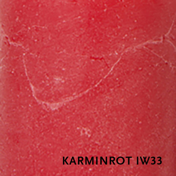 Kerze, FARBE WÄHLBAR, 9 cm x 14 cm, Oberfläche ICE, Weizenkorn, handgefertigt und durchgefärbt – Bild 7