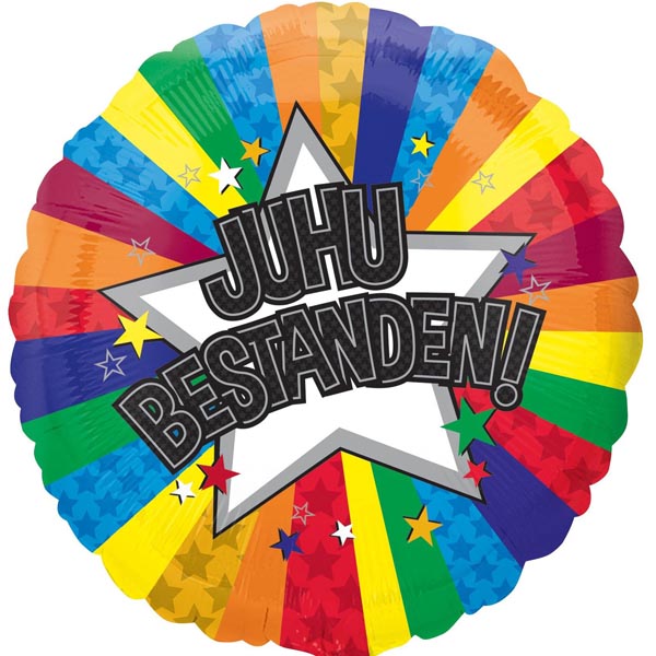 Folienballon Juhu Bestanden