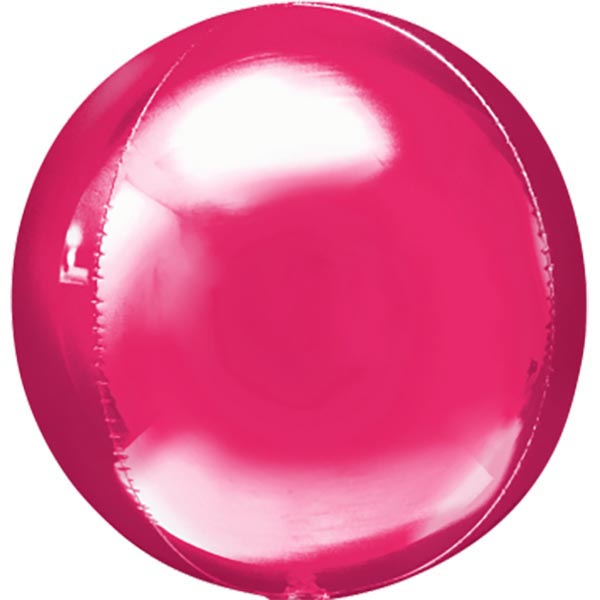 Kugelballon metallic Pink 40cm