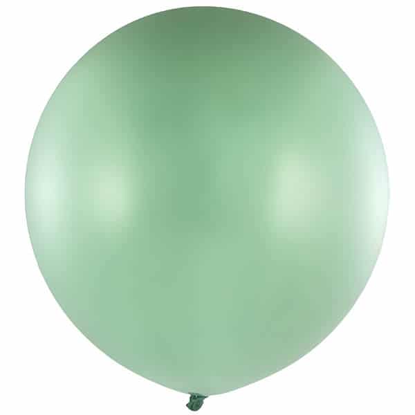 Latexballon, Winter Green Pastell, 60cm / 8007