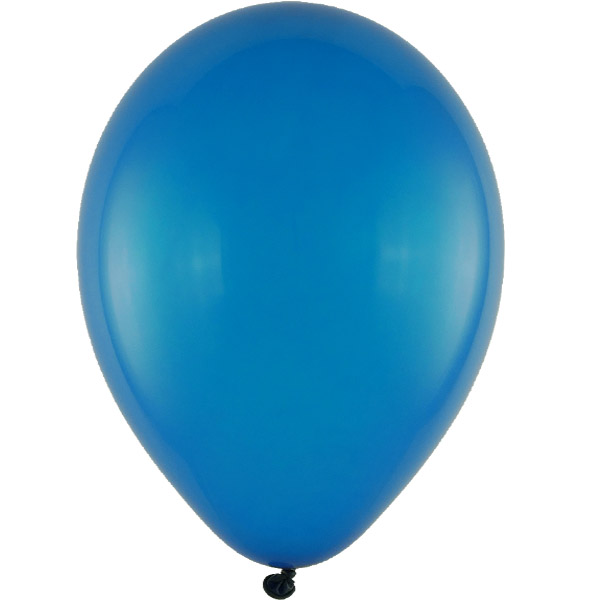 Ballon royalblau kristall 28cm / Latex / 51