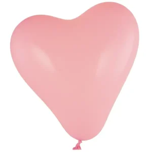 Herzballon rose pastell 30cm / Latex