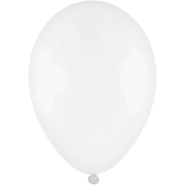 Ballon weiß metallic 42cm / Latex / 29