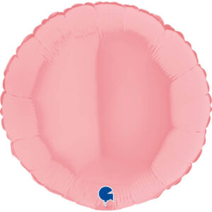 75cm Rund, pastell rosa, Folienballon