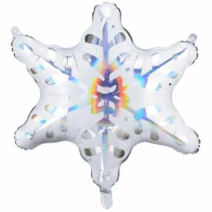 Schneeflocke Folienballon 66cm