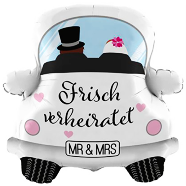 Hochzeitsauto Ballon