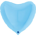 Herz Blau Pastell