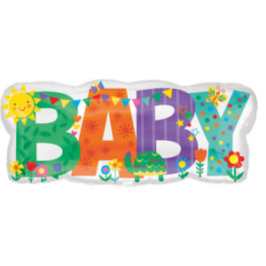 Baby Banner, Folienballon, 83cm