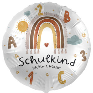 Folienballon Schulkind 45cm