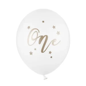 one, Latexballon mit Aufdruck 28 cm