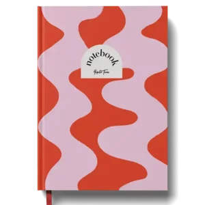 Notizbuch Red Ripple