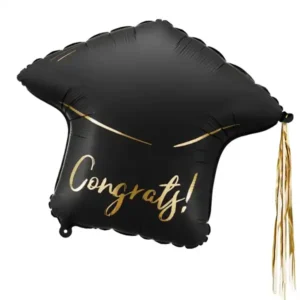 Absolventenhut Congrats Folienballon