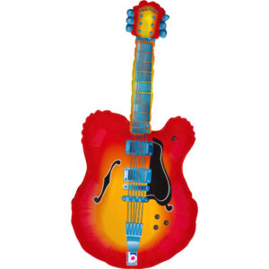 Gitarre, Folienballon, 82 cm