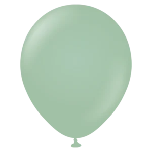 Wintergrün Ballon, Latex 28cm / 8007