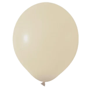 Ballon white sand 28cm / Latex / 8015