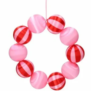 Kugelkranz Chinois rosa-rot