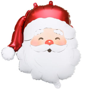 Santa Claus, Folienballon 42 x 43 cm