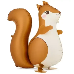Eichhörnchen, Airwalker, Folienballon 51 x 59 cm