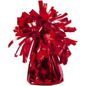 Ballongewicht Folie, rot glänzend, ca.130g, 7cm