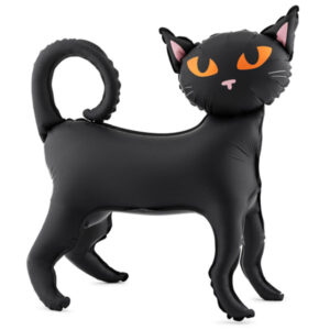 Schwarze Katze / 45 cm x 78 cm